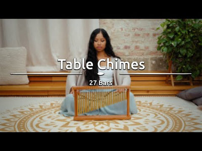 TCH27RP Table Chimes 27 Bars Walnut Brown