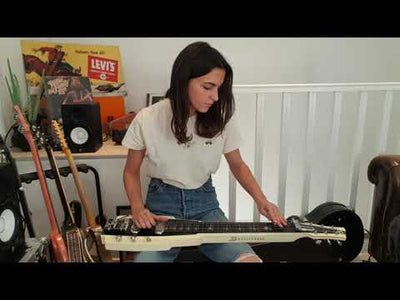 Lapsteel Alamo Ivory Black
