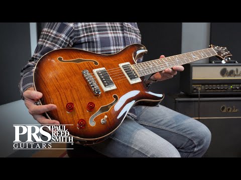 SEE Hollowbody-II Piezo Peacock Blue Burst