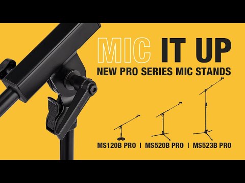 MS523B PRO Mikrofonstativ