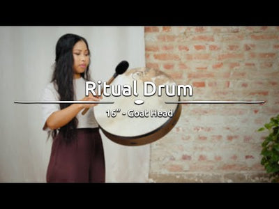 Ritual Drum 16", Goat head RD16WB