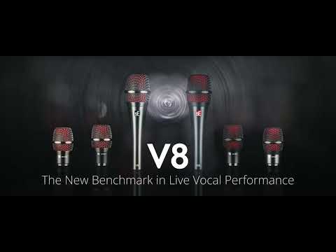 V8 Black superkardioid dynamisk sångmikrofon