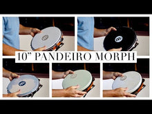 Ladda och spela upp video i Gallerivisaren, PA10AB-M 10&#39;&#39; Pandeiro, Goat Skin
