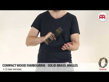 Ladda och spela upp video i Gallerivisaren, CTA2B-BK 8&quot; Compact Solid Brass Jingles 2 row
