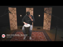 Load and play video in Gallery viewer, ADJ10-BW Djembe Synthetic 10" Alpine Series
