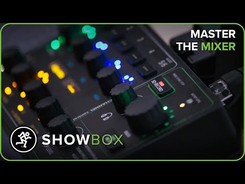 ShowBox batteridriven högtalare med mixerkontroll