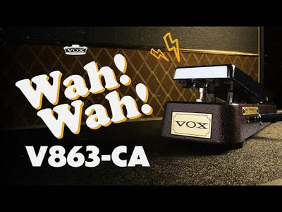 V863-CA Custom Auto Wah Wah Pedal