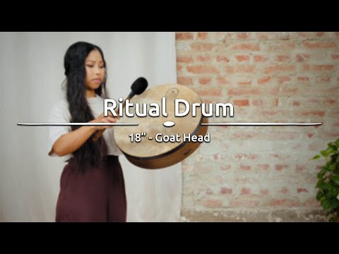 Ritual Drum 18", Goat head RD18WB