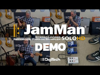 JamMan Solo HD Compact Stereo Looper