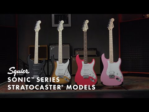 Sonic Stratocaster Black