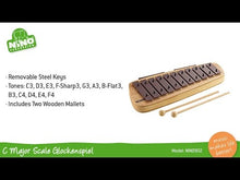 Ladda och spela upp video i Gallerivisaren, NINO902 Klockspel, 13 toner
