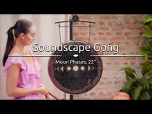 Load and play video in Gallery viewer, SGMP22 Moon Phases Soundscape Gong 22"
