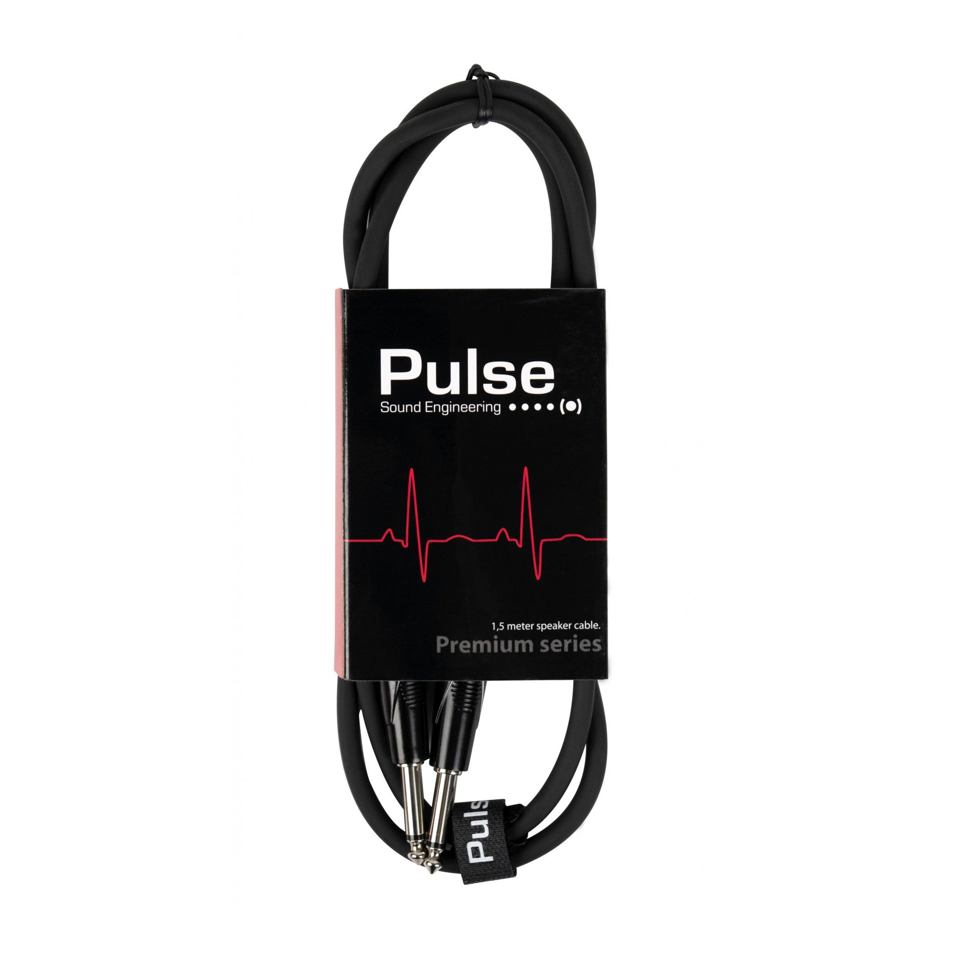 Pulse - Högtalarkabel 1,5M / 1/4 Jack-1/4 Jack - Musik Utan Gränser 