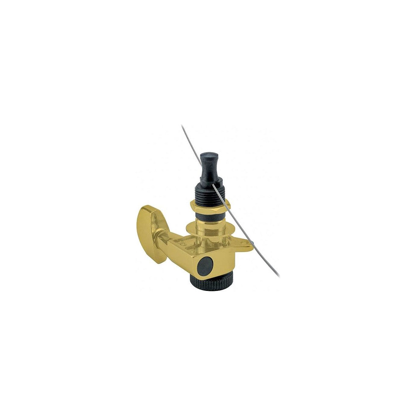 D'Addario - PWAT-6R3 Auto-Trim Locking Mekanik 6 in-line Guld - Musik Utan Gränser 