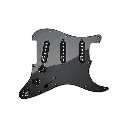 EMG - RA2-BK Prewired Strat Pickguard Retro Active PU - Musik Utan Gränser 