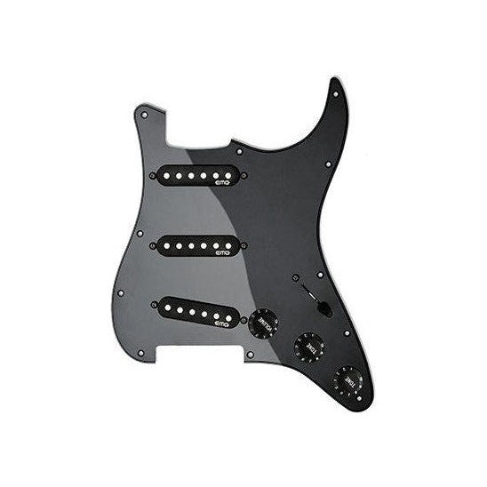 EMG - RA5-BK Prewired Strat Pickguard Retro Active PU - Musik Utan Gränser 