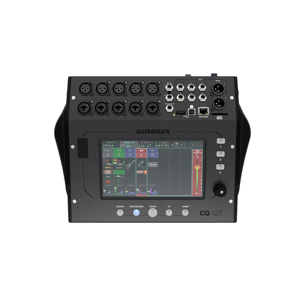 Allen & Heath - CQ12T 12ch digital mixer 7 Touchscreen 10 mic/line 2FX 6 Aux - Musik Utan Gränser 