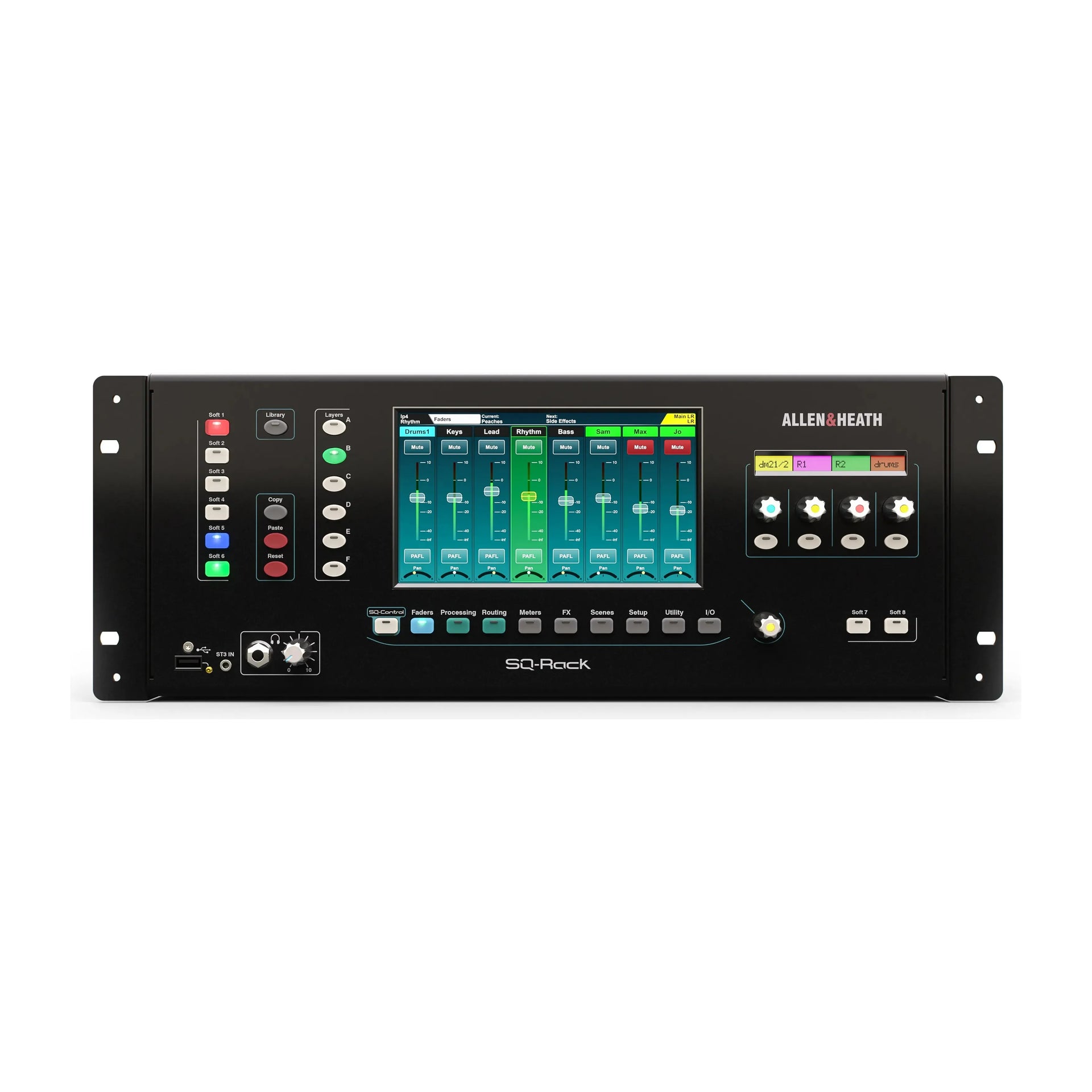 Allen & Heath - SQ Rack Mount Console - Musik Utan Gränser 