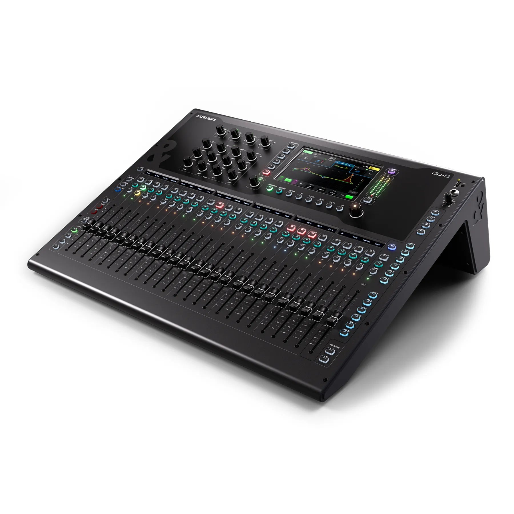 QU-6 Digital Mixer 24 Mic/Line 16+2 Out