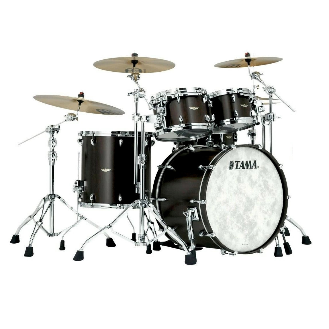 TW42RZS-PBK Star Walnut 4-delars Shellkit Lackerad i Piano Black