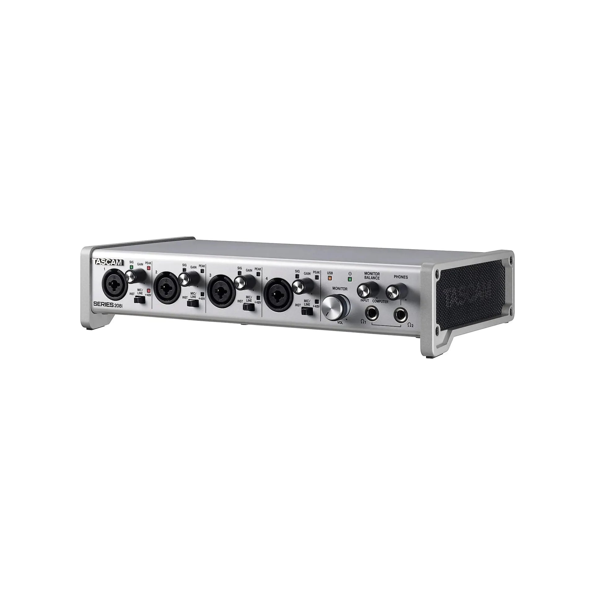 Tascam - Series 208i USB Audio-MIDI Interface Med DSP Mixer - Musik Utan Gränser 