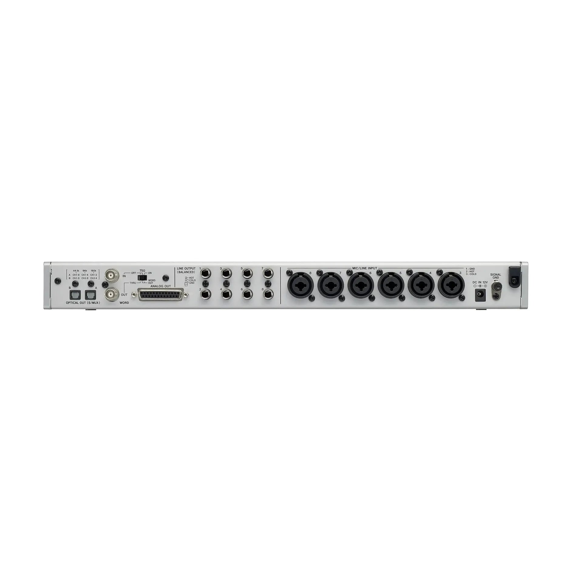 Tascam - SERIES 8p Dyna 8-Channel Mic Preamp - Musik Utan Gränser 