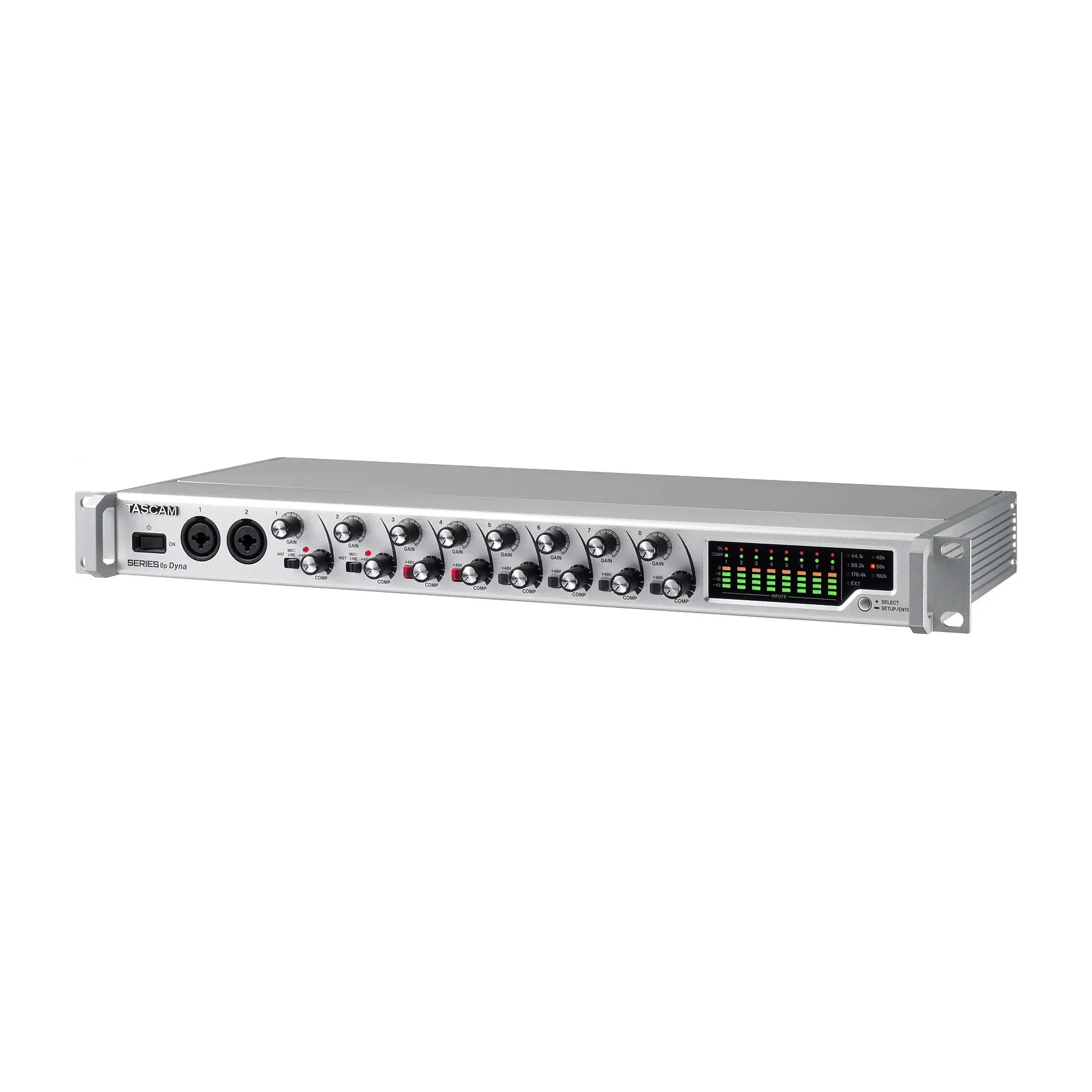 Tascam - SERIES 8p Dyna 8-Channel Mic Preamp - Musik Utan Gränser 