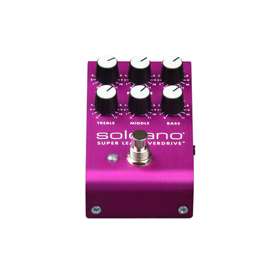 Soldano - SLO Overdrive pedal Custom Purple - Musik Utan Gränser 