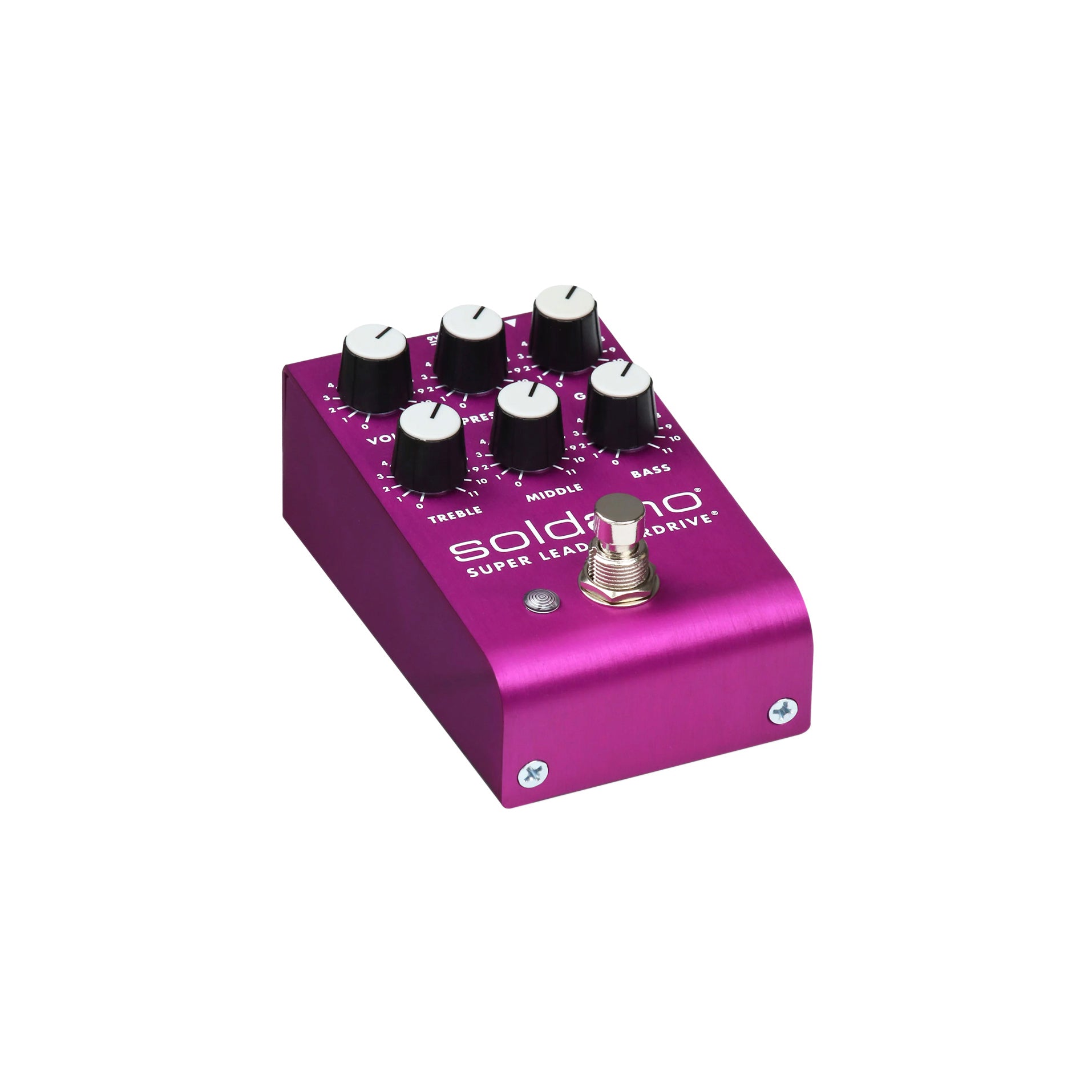 Soldano - SLO Overdrive pedal Custom Purple - Musik Utan Gränser 