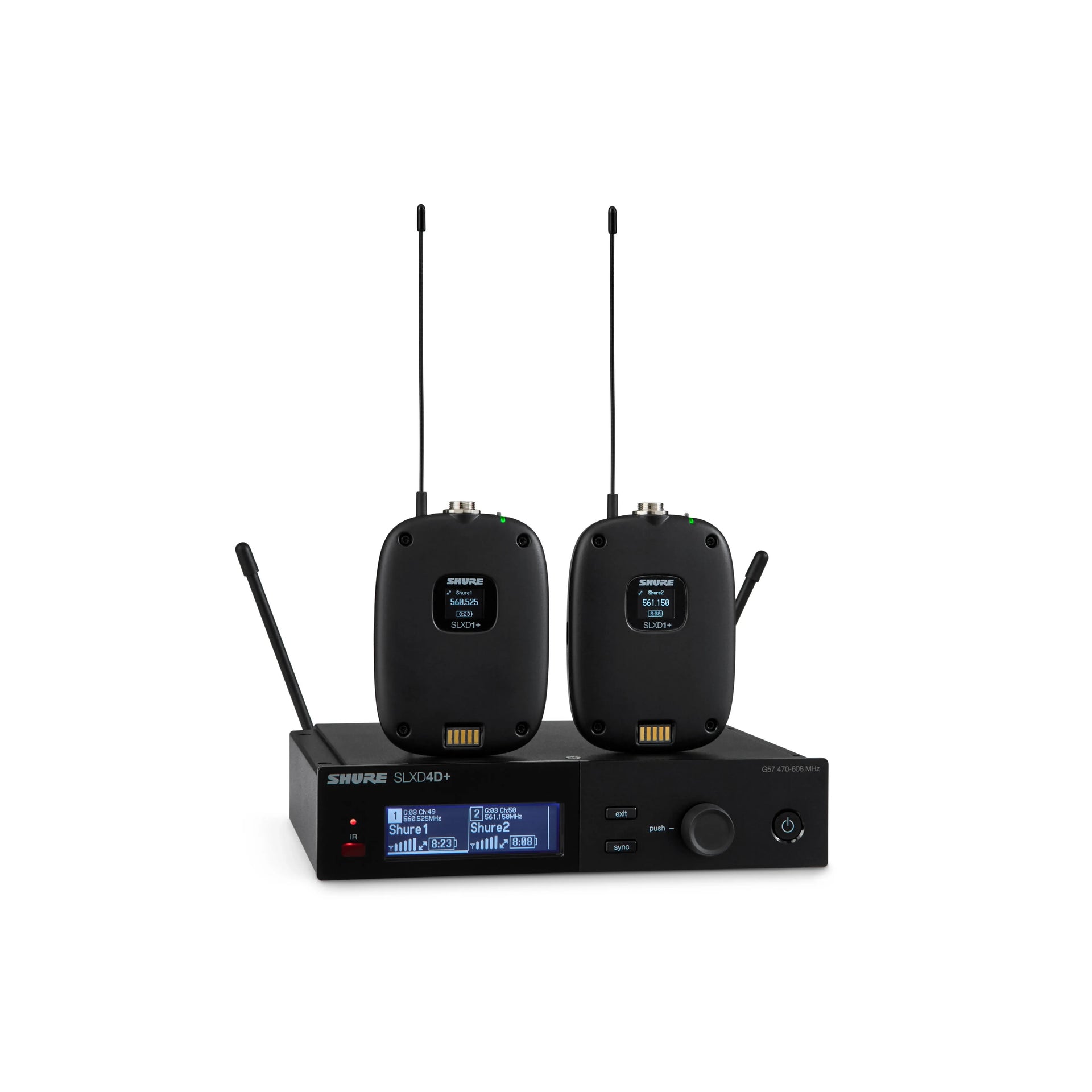 SLXD14D+ Dual Bodypack System G65