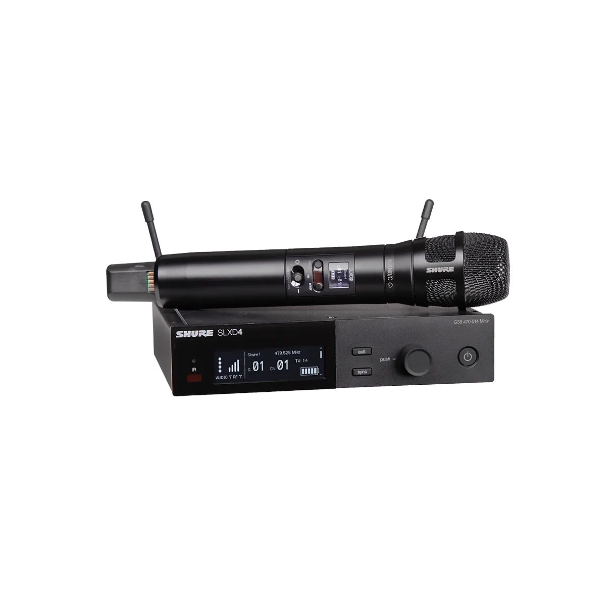 Shure - Single HH SYS W/N8SB MIC 518-562MHZ - Musik Utan Gränser 