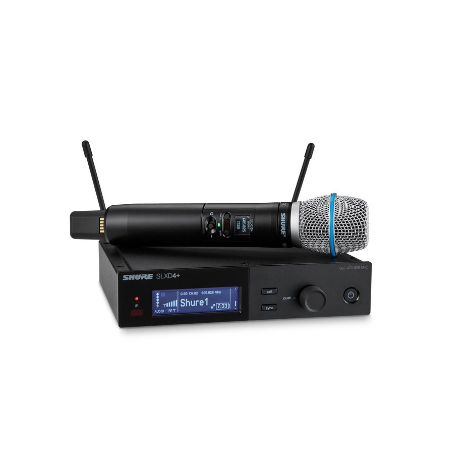 Shure SLXD24+ Handheld System BETA87A S50