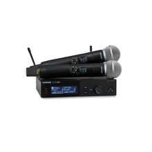 Ladda upp bild till gallerivisning, SLXD24D+ dubbel handmikrofon system SM58 S50
