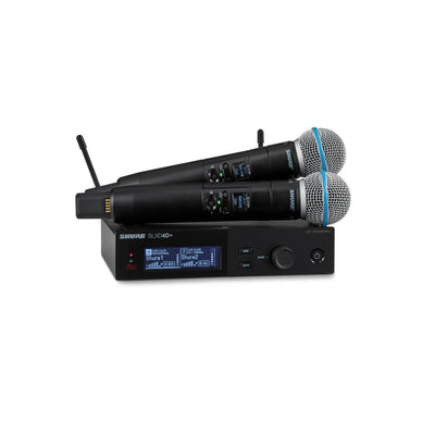 SLXD24D+ dubbel handmikrofon system BETA58 S50