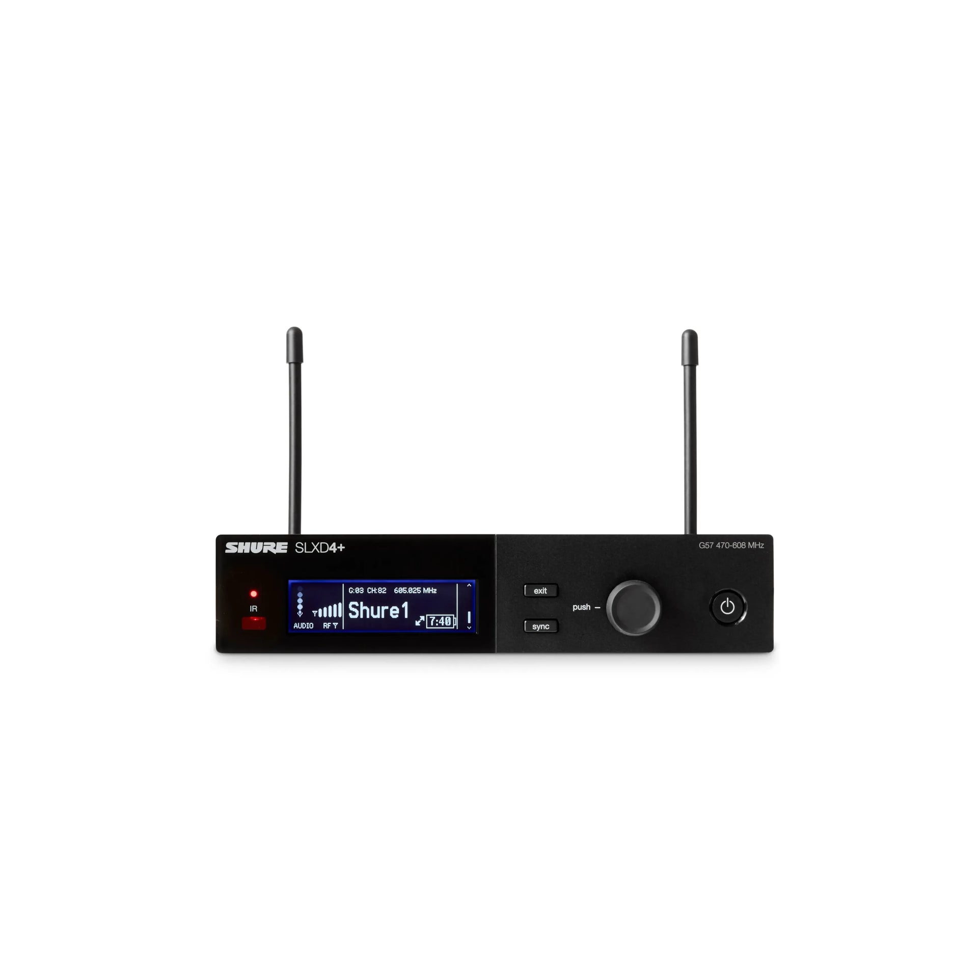 SLXD24D+ dubbel handmikrofon system SM58 S50