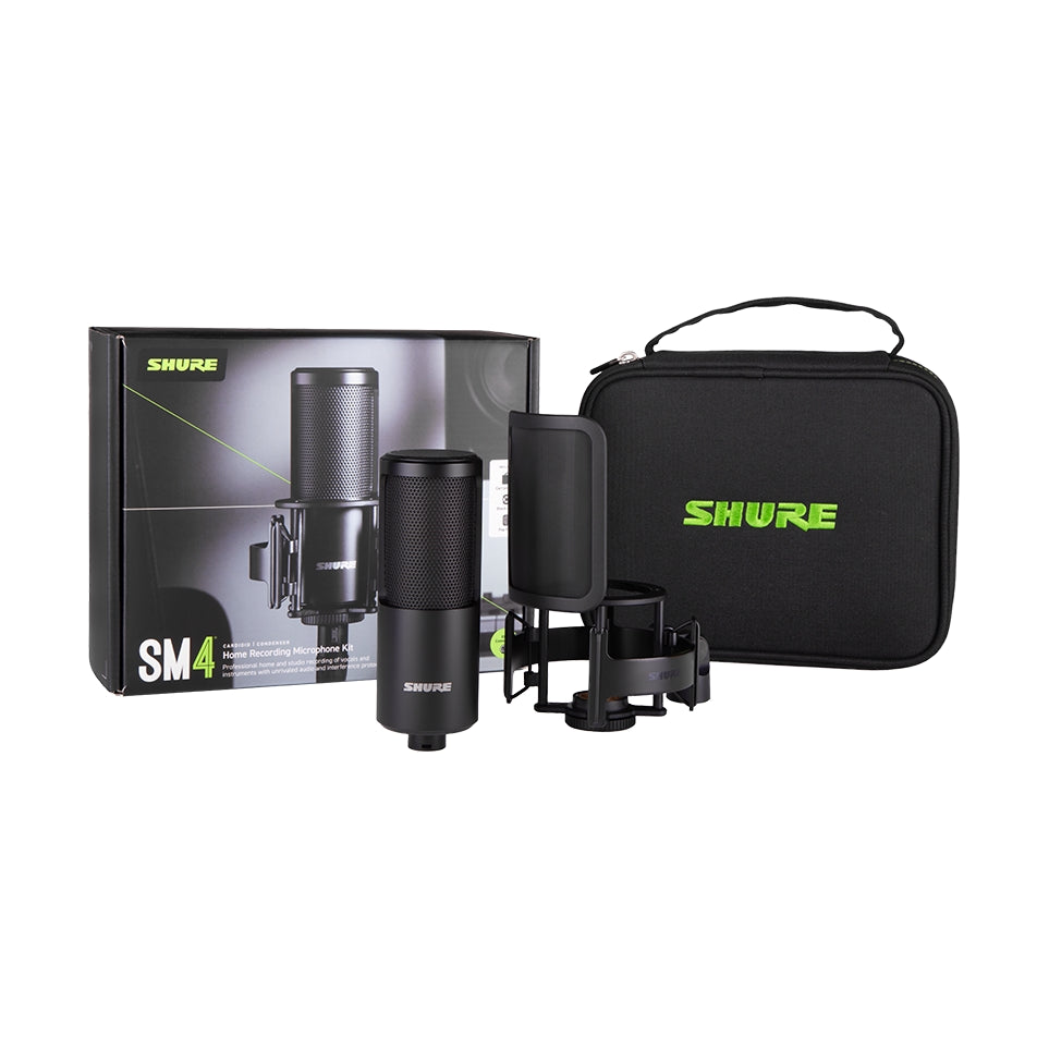 SM4 Mic Kit med shockmount/popkiller