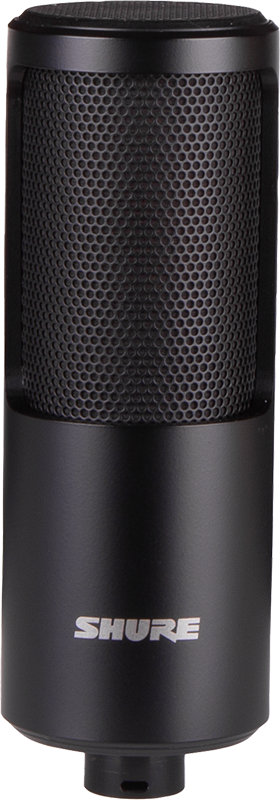 SM4 MIC,  svart med fast hållare.