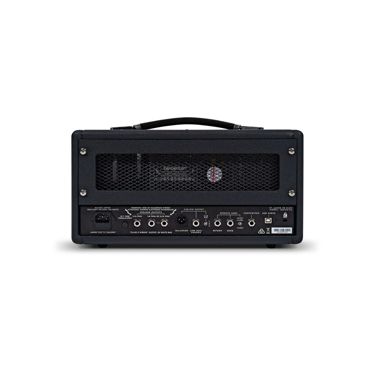 St. James 50 6L6 Head 50W Guitar Amplifier Top