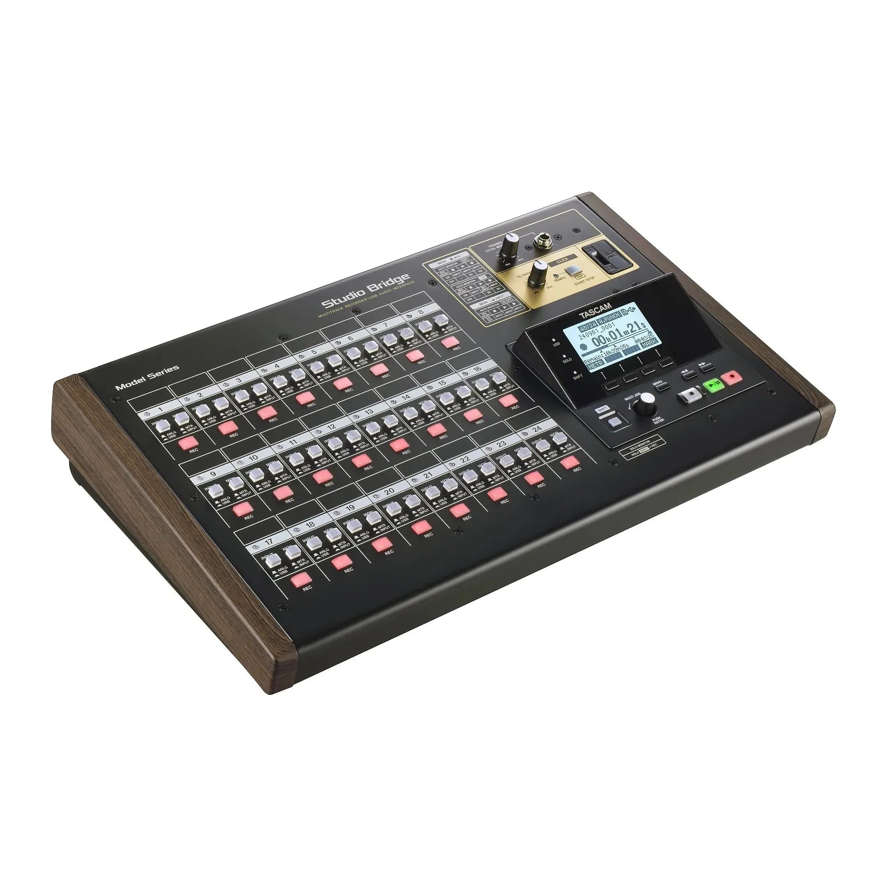 Tascam - Studio Bridge 24 Channel Audio Recorder MIDI Interface DSUB - Musik Utan Gränser 
