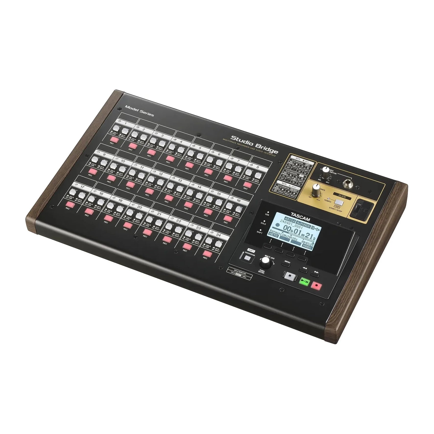 Tascam - Studio Bridge 24 Channel Audio Recorder MIDI Interface DSUB - Musik Utan Gränser 