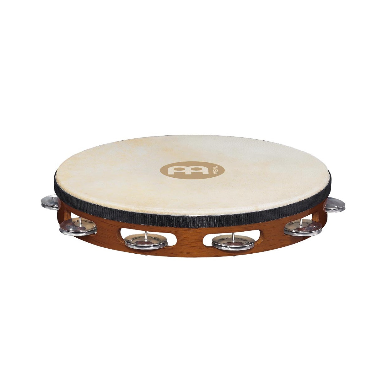 Traditional Wood Tambourine 10" TAH1A-AB