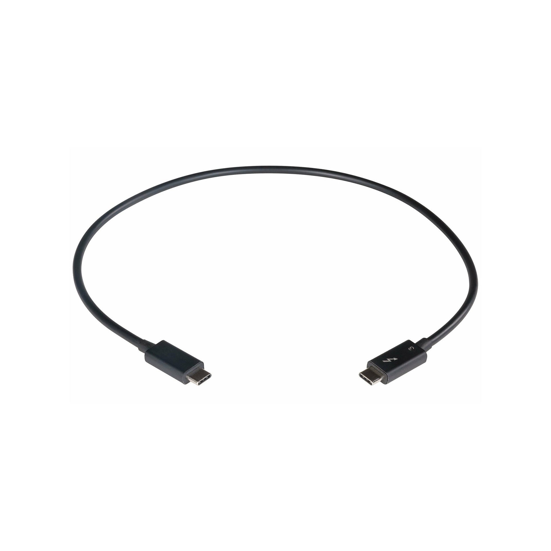 Sonnet - Thunderbolt 3-kabel 0,7 m Svart - Musik Utan Gränser 