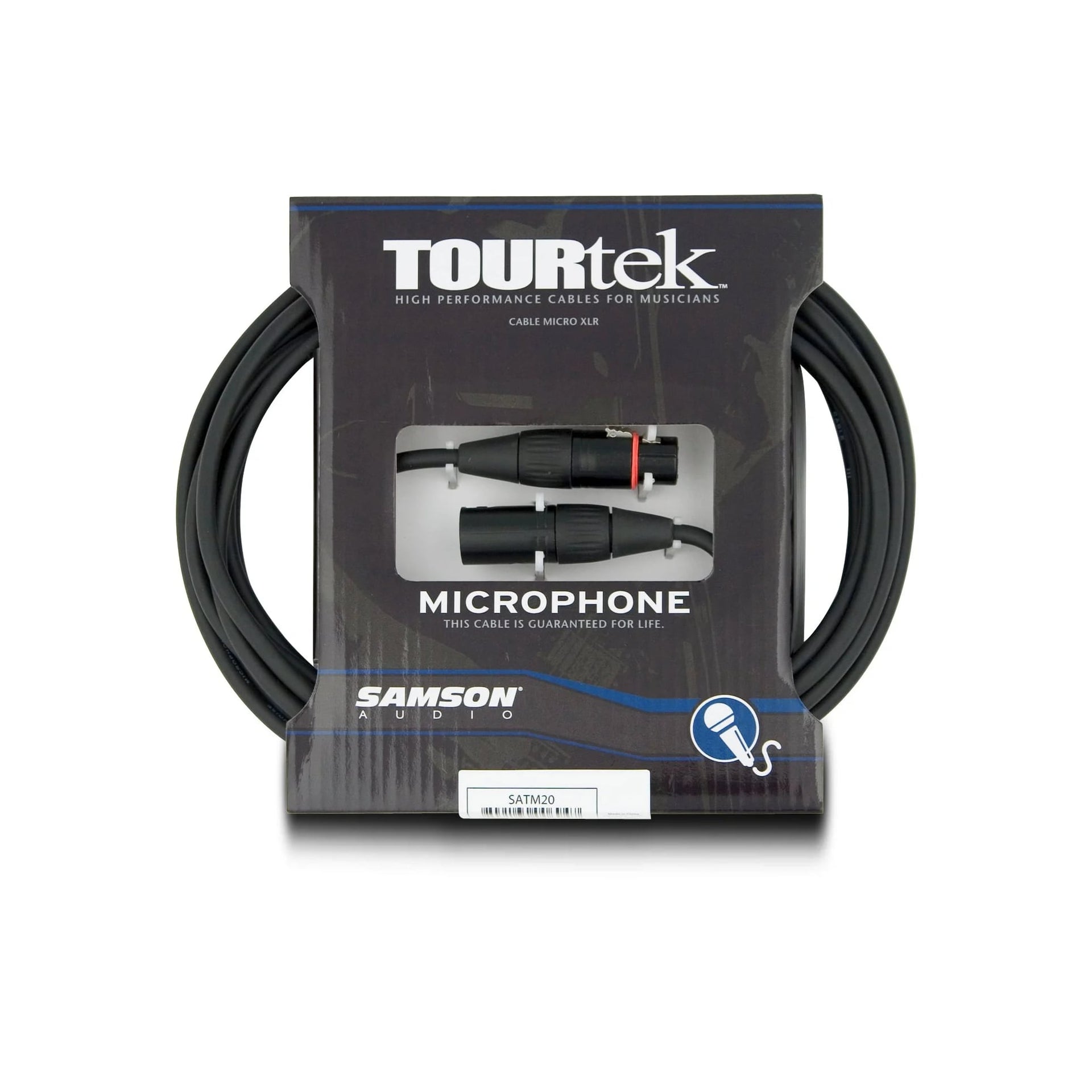 Tourtek TM20 6 meter mikrofonkabel