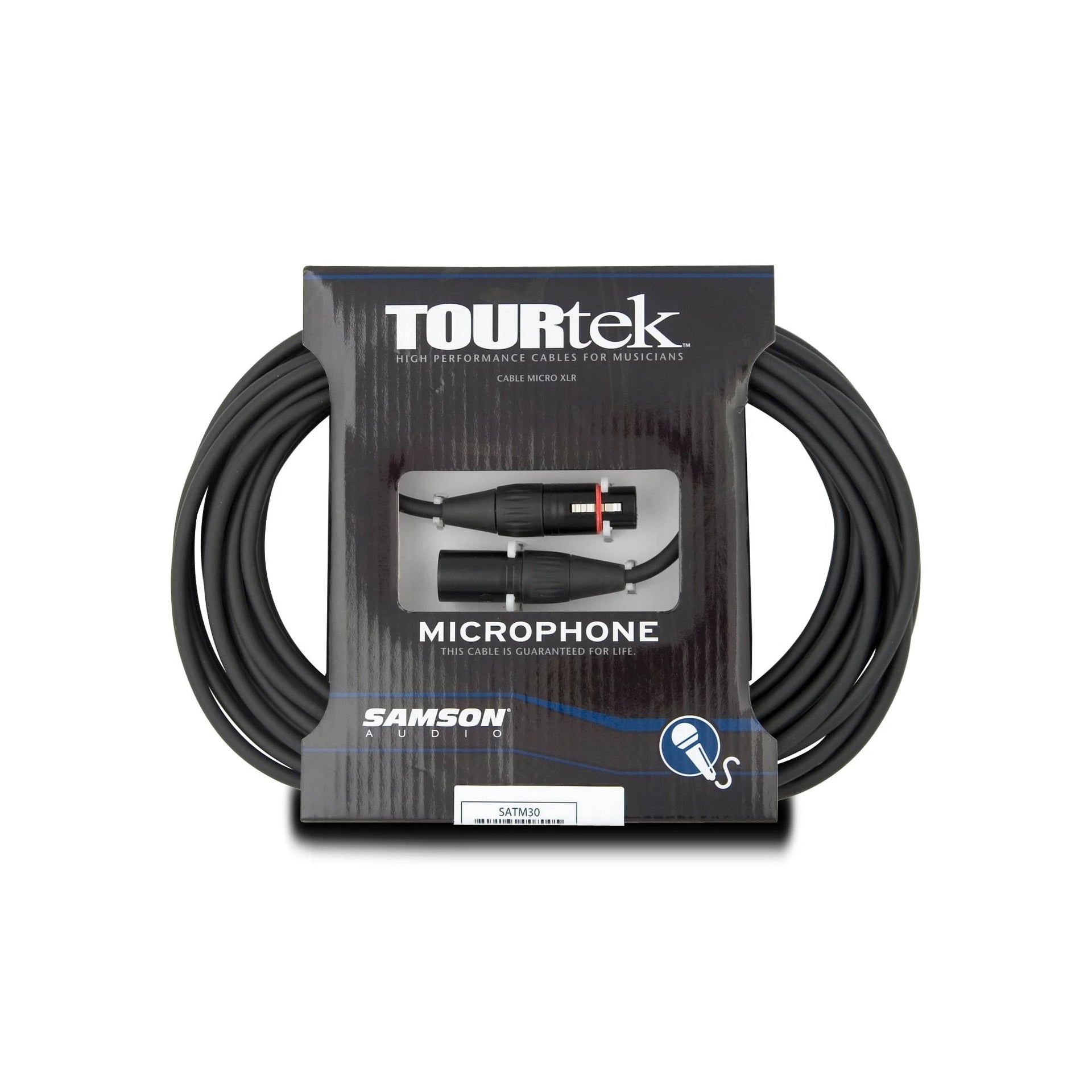 Tourtek TM30 9 meter mikrofonkabel