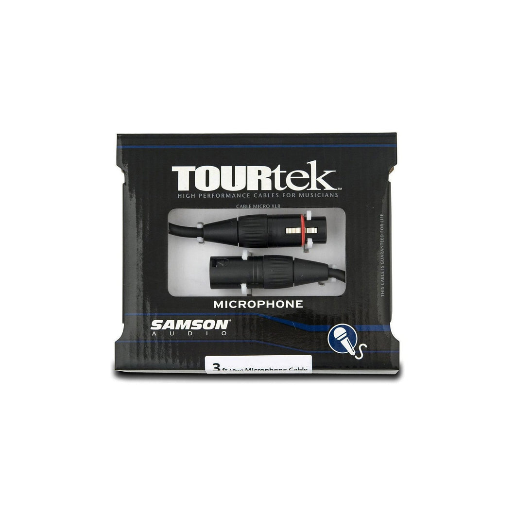 Tourtek 0,9m XLR-kabel