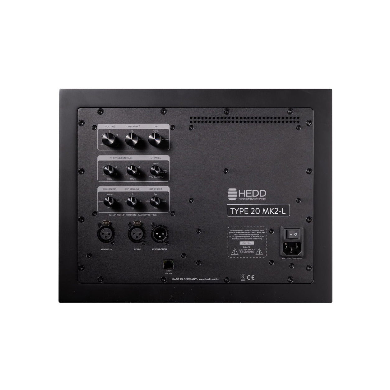 HEDD-audio - TYPE 20 MK2 Left - Musik Utan Gränser 