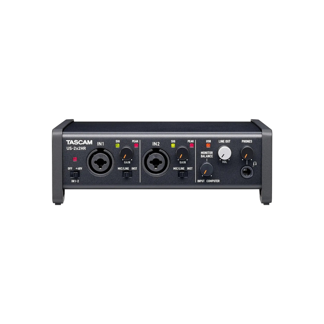 Tascam - US-2X2HR USB Audio/MIDI Interface - Musik Utan Gränser 