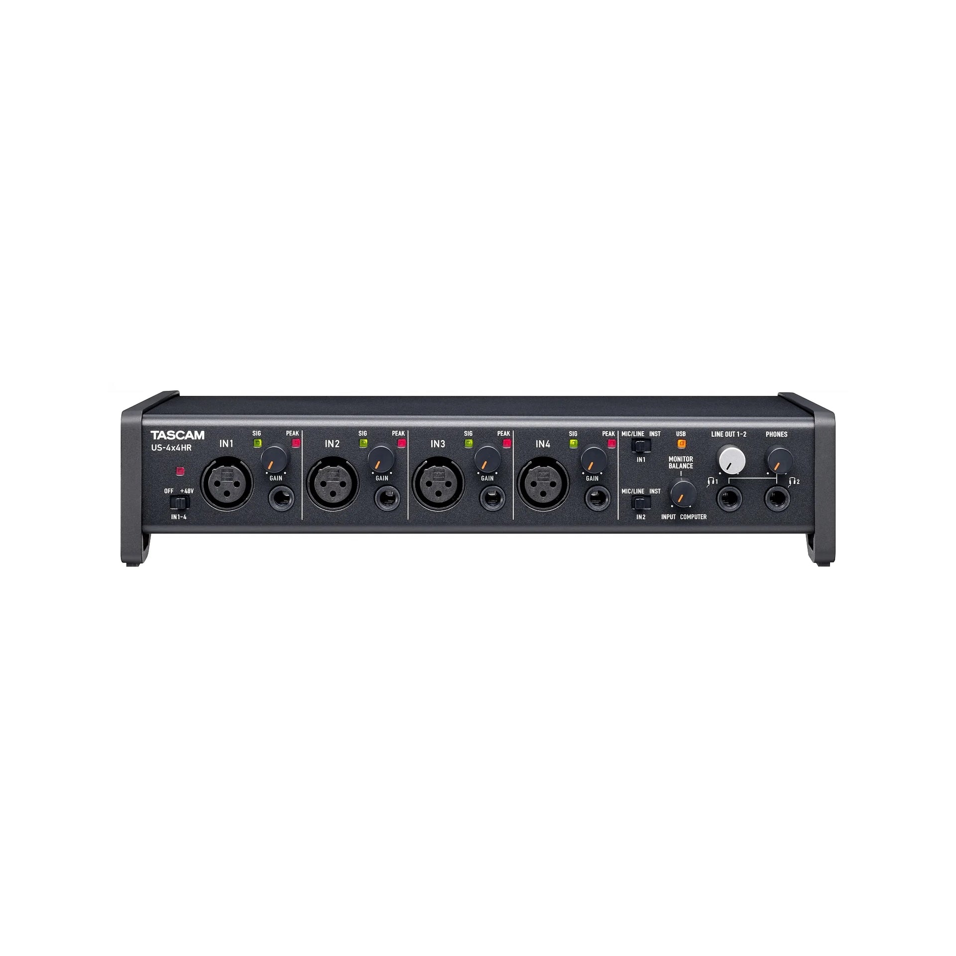 Tascam - US-4x4HR USB Audio/MIDI Interface - Musik Utan Gränser 