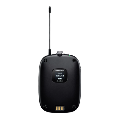 SLXD14E med Duraplex headmic svart/omni 823-865MHz