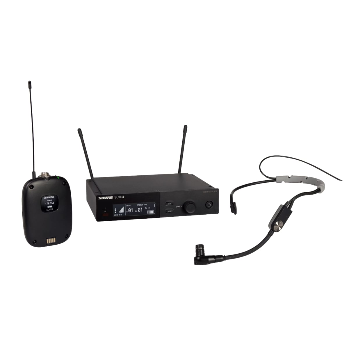 SLXD14E SM35 headset för scen 518-562MHz